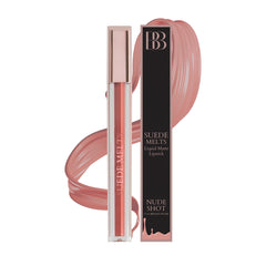 Suede Melts Liquid Matte Lipstick (Nude shot) Kiss Proof, Last Upto 8+ hrs, 2.1ml