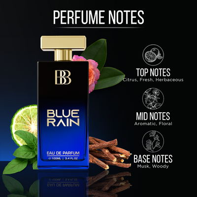 Blue Rain Perfume for Men, 100ml