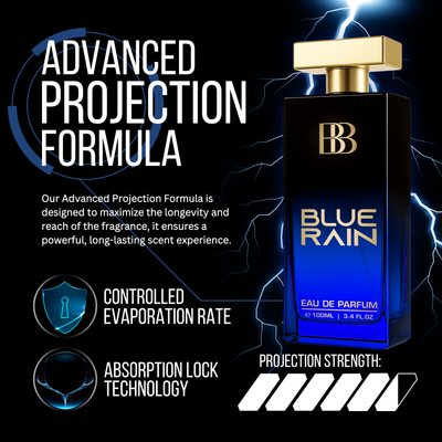 Blue Rain Perfume for Men, 100ml