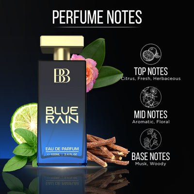 Blue Rain Perfume for Men, 100ml