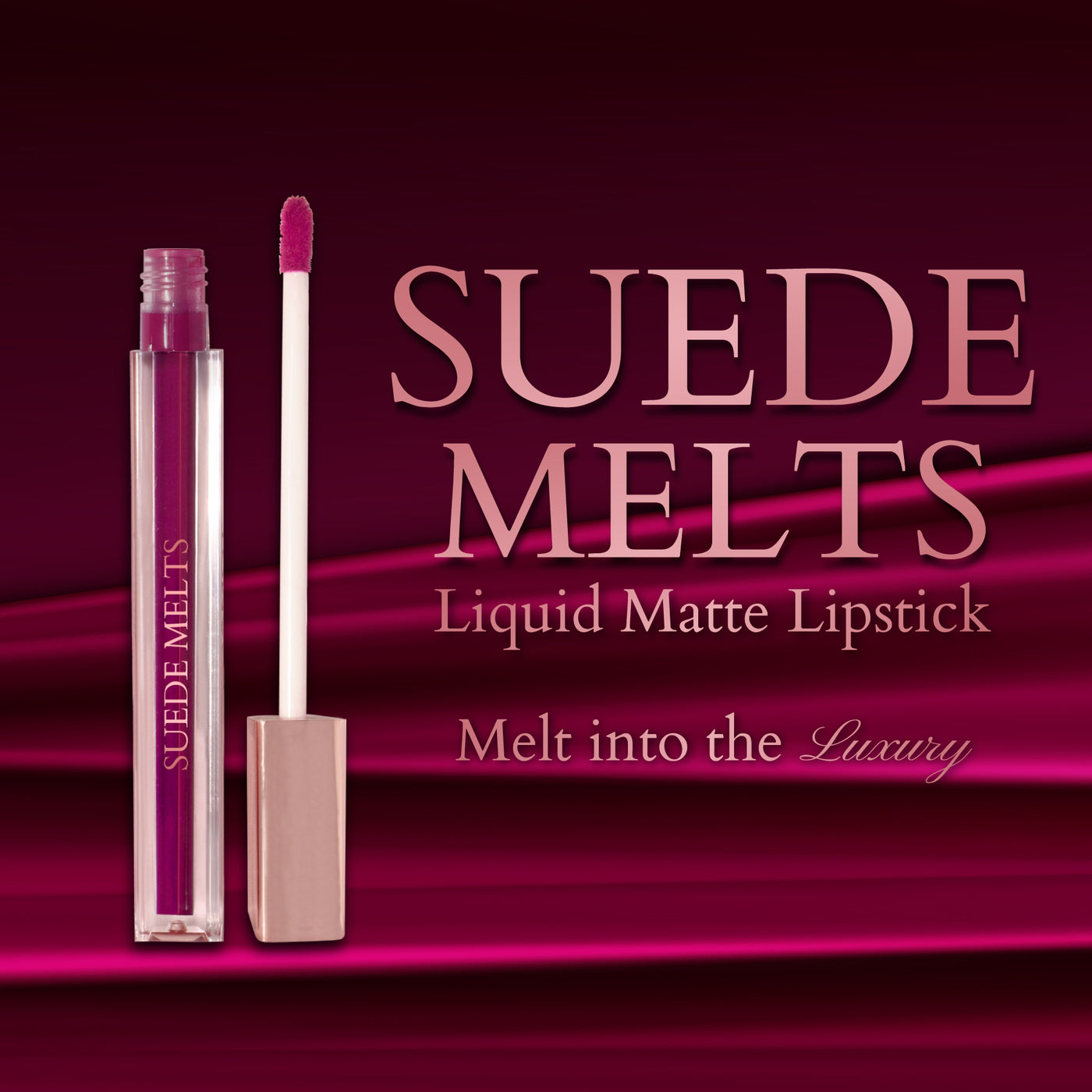 Suede Melts Liquid Matte Lipstick (Blush Crush) Kiss Proof, Last Upto 8+ hrs, 2.1ml