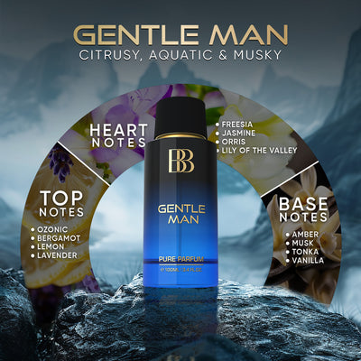 GENTLE MAN - Pure Perfume for Men, 100 ML