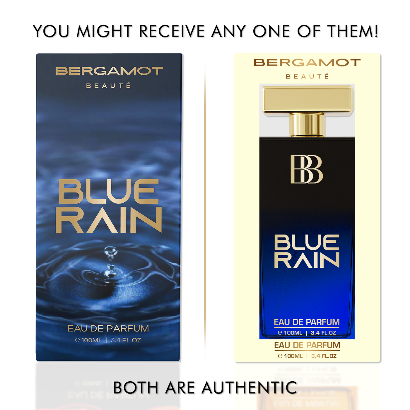 Blue Rain Perfume for Men, 100ml