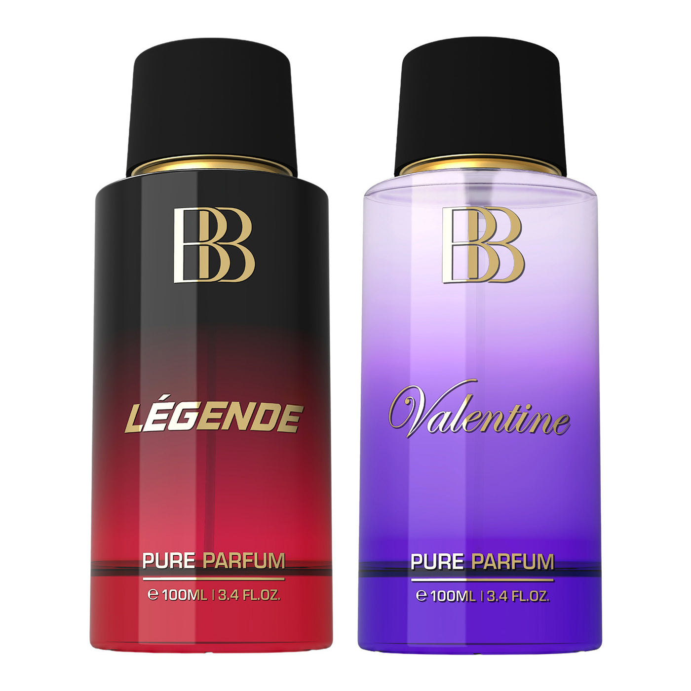 Best Pure Perfume Combo for Men & Women, 2 x 100ml