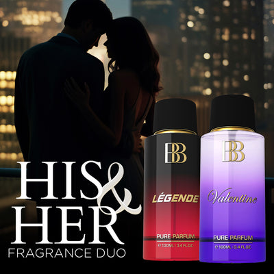 Best Pure Perfume Combo for Men & Women, 2 x 100ml