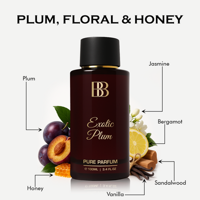EXOTIC PLUM - Pure Perfume for Women, 100 ML