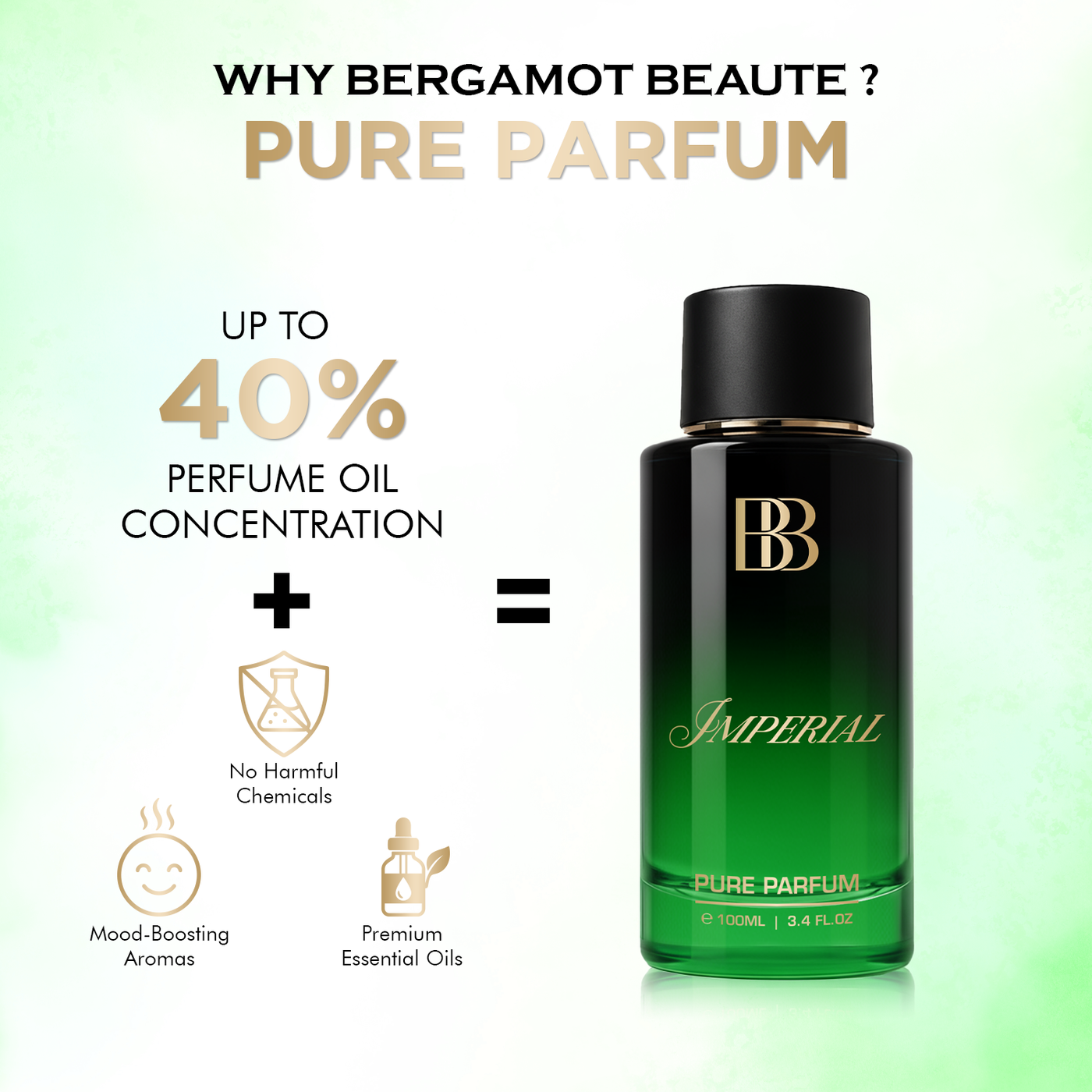 IMPERIAL Pure Perfume for Men - 100 ML (Perfection for Men)