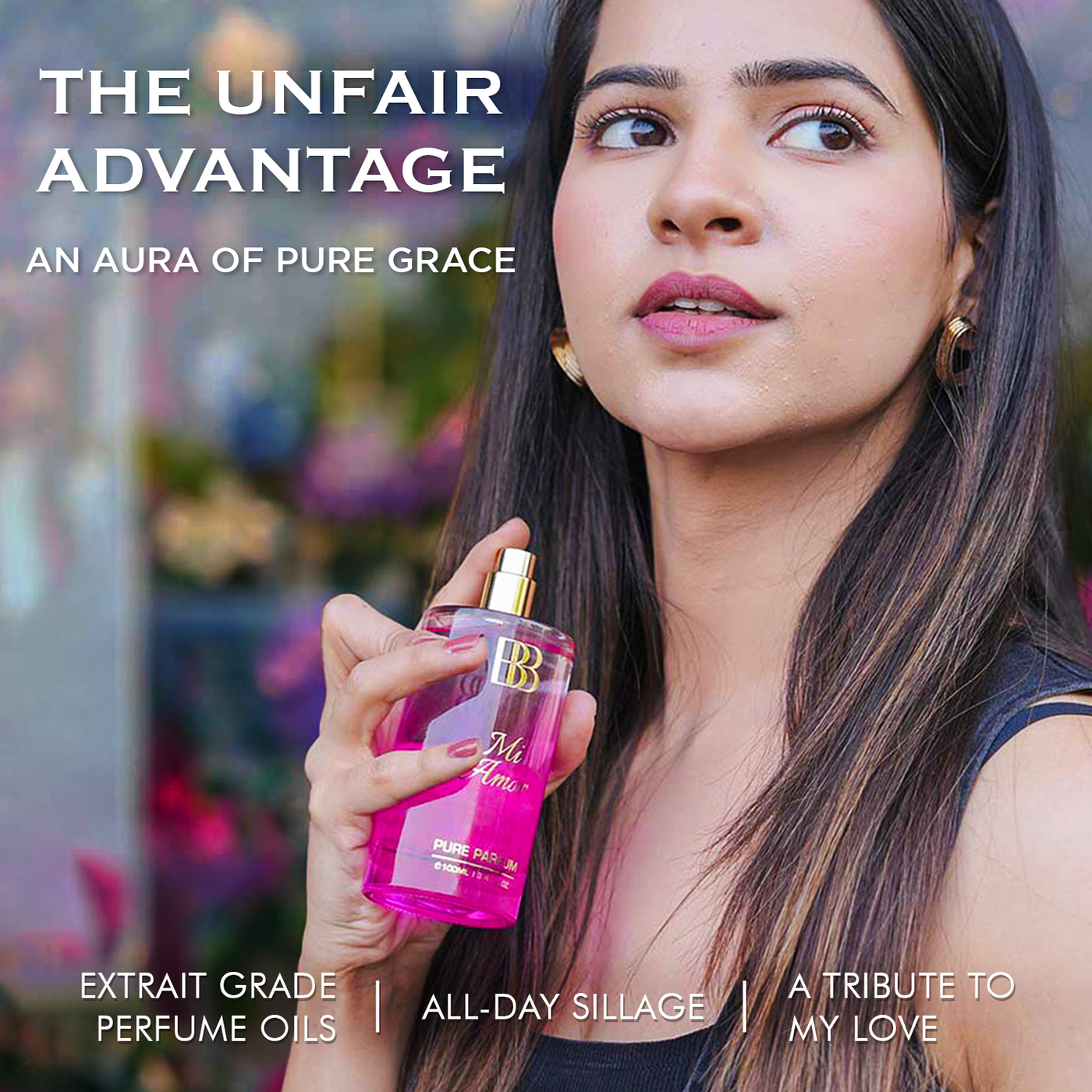 Mi Amor Pure Perfume for Women, 100 ML