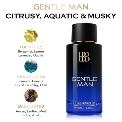 GENTLE MAN - Pure Perfume for Men, 100 ML