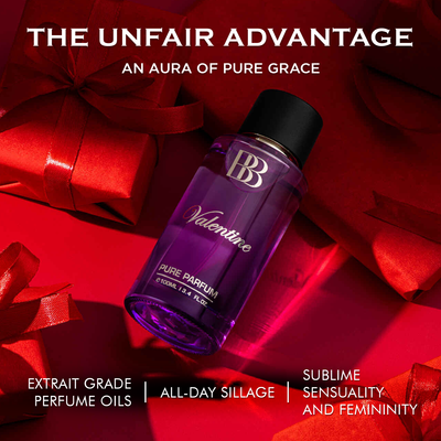Valentine Pure Perfume for Women, 100 ML