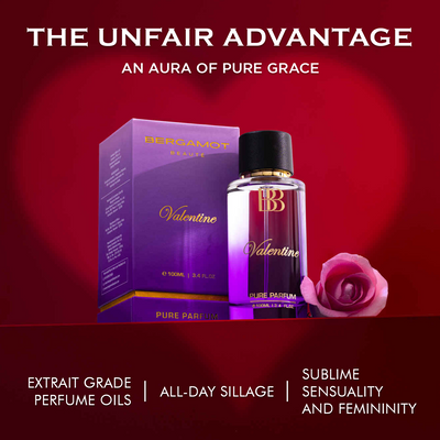 Valentine Pure Perfume for Women, 100 ML