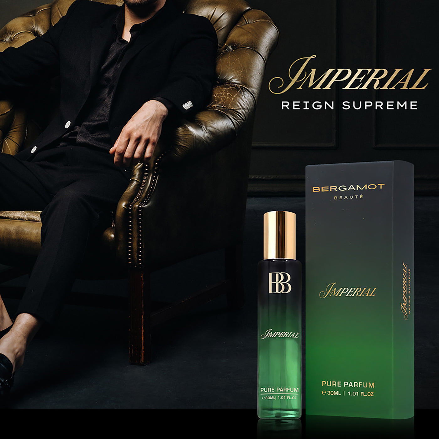 IMPERIAL PURE PERFUME FOR MEN, 30 ML