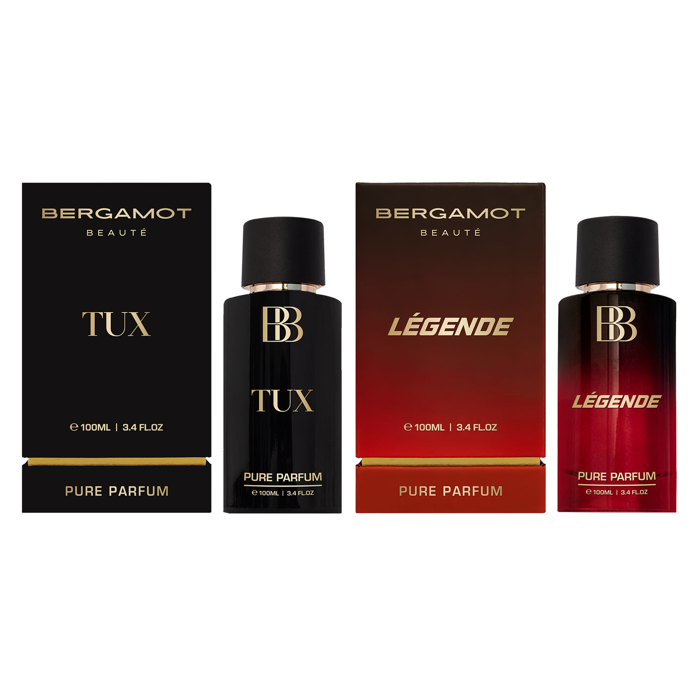 LÉGENDE & TUX Pure Parfum Combo, 2 X 100ml