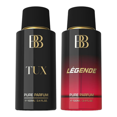 LÉGENDE & TUX Pure Parfum Combo, 2 X 100ml