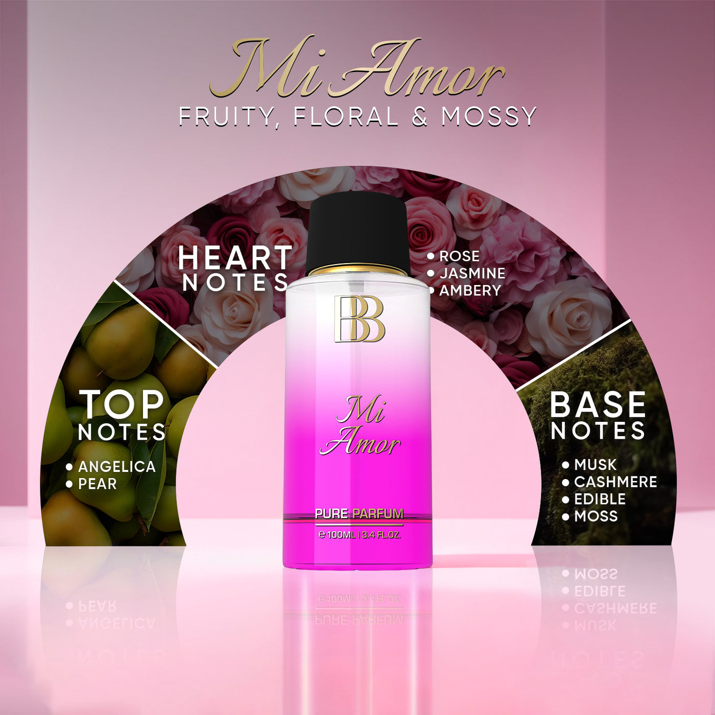 Love Combo of Mi Amor & Valentine for Her, 2 X 100ml