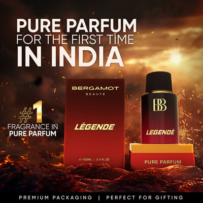 Bergamot Beaute - LÉGENDE - PURE PERFUME FOR MEN, 100 ML - pure parfumefor the first time in india